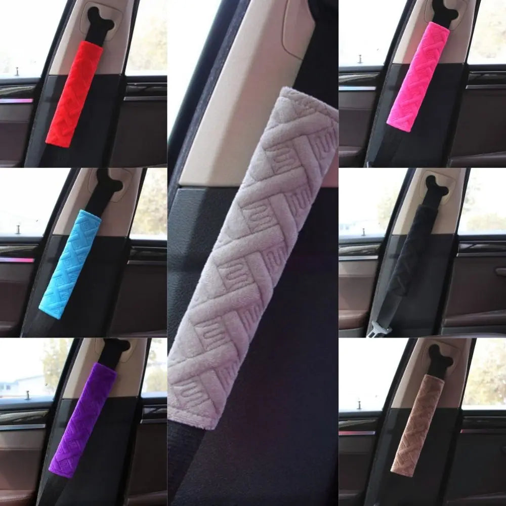 Comfortable Car Seat Belt Cover Adjustable Universal Shoulder Pad Zpaxo