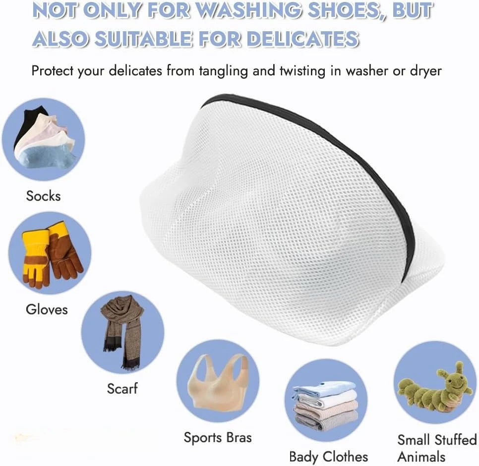Shoe Laundry Mesh Bags – Anti-Deformation Sneaker Protector