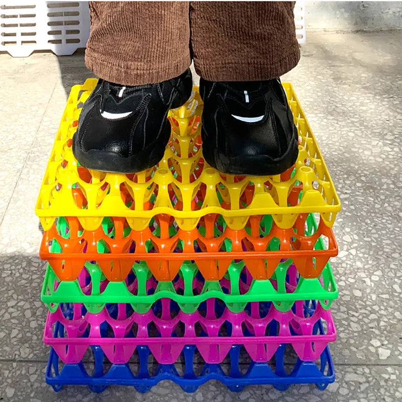 30Grids Plastic Egg Holders Long-distance Transport Transfer Pallets