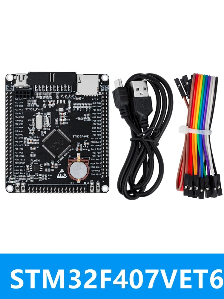 1PC 3.2" ILI9341 TFT LCD Resistive Touch Screen Module Black for STM32F407VET6 Development Board Zpaxo STM32F407VET6