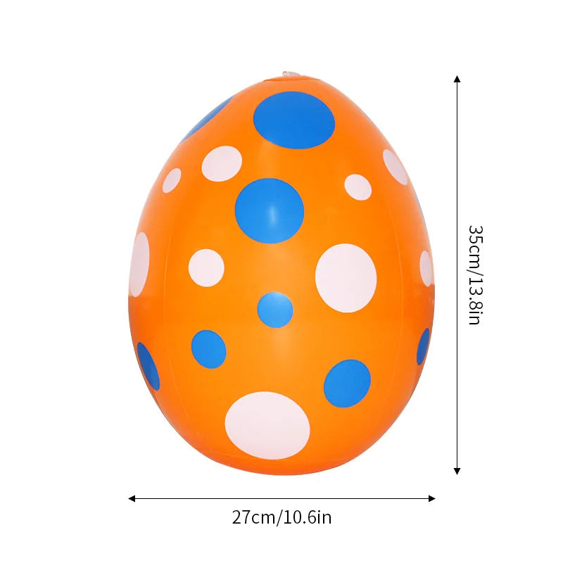 Easter Egg Decorations PVC Inflatable Eggs Patio Toys