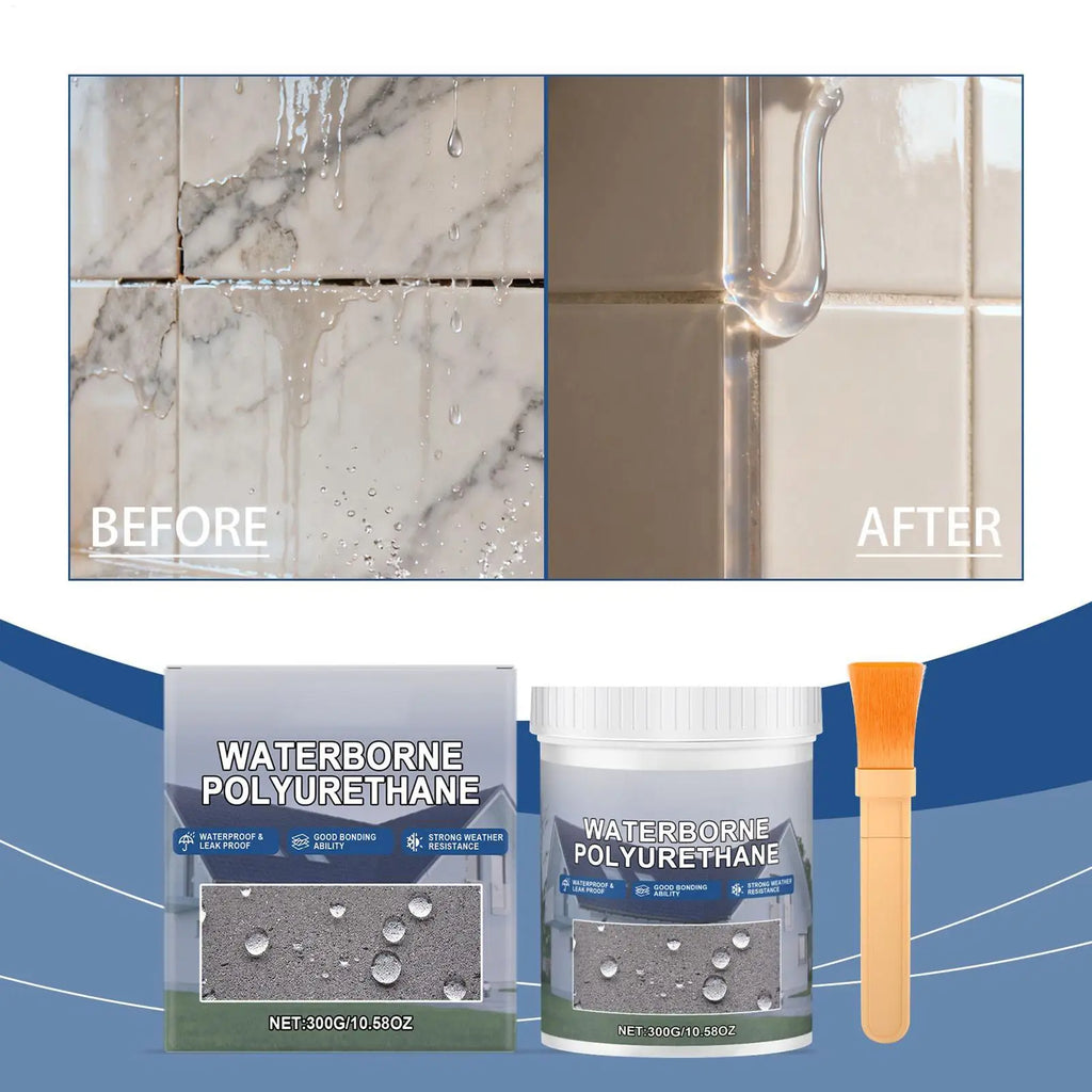 Waterproof Sealant Invisible Clear Glue Brush Roof Leak Repair