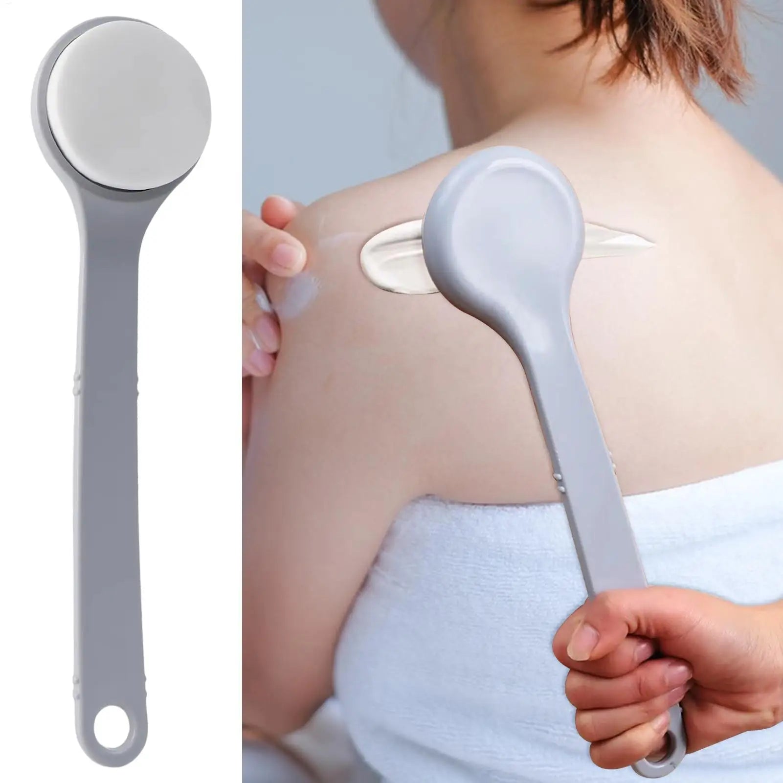 Back Lotion Applicator Self Sunscreen Tanning Stick Anti-slip Grip