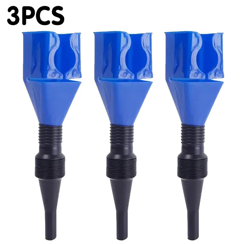 Plastic Engine Oil Funnel Filter – Car & Motorcycle 1/4/8 Pack