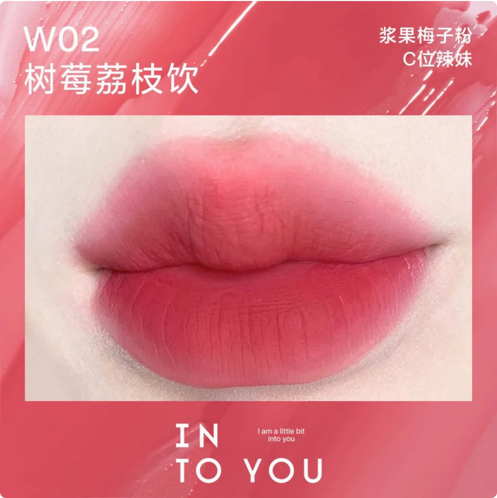Into You Watery Lip Matte Tint Bare Lipstick Intoyou Authentic Makeup Zpaxo W02