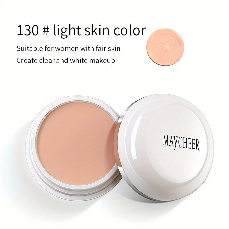 High Coverage Concealer Corrector Anti Dark Circle Freckle Waterproof Matte Foundation BB Cream for Face Makeup Base Cosmetics Zpaxo 130