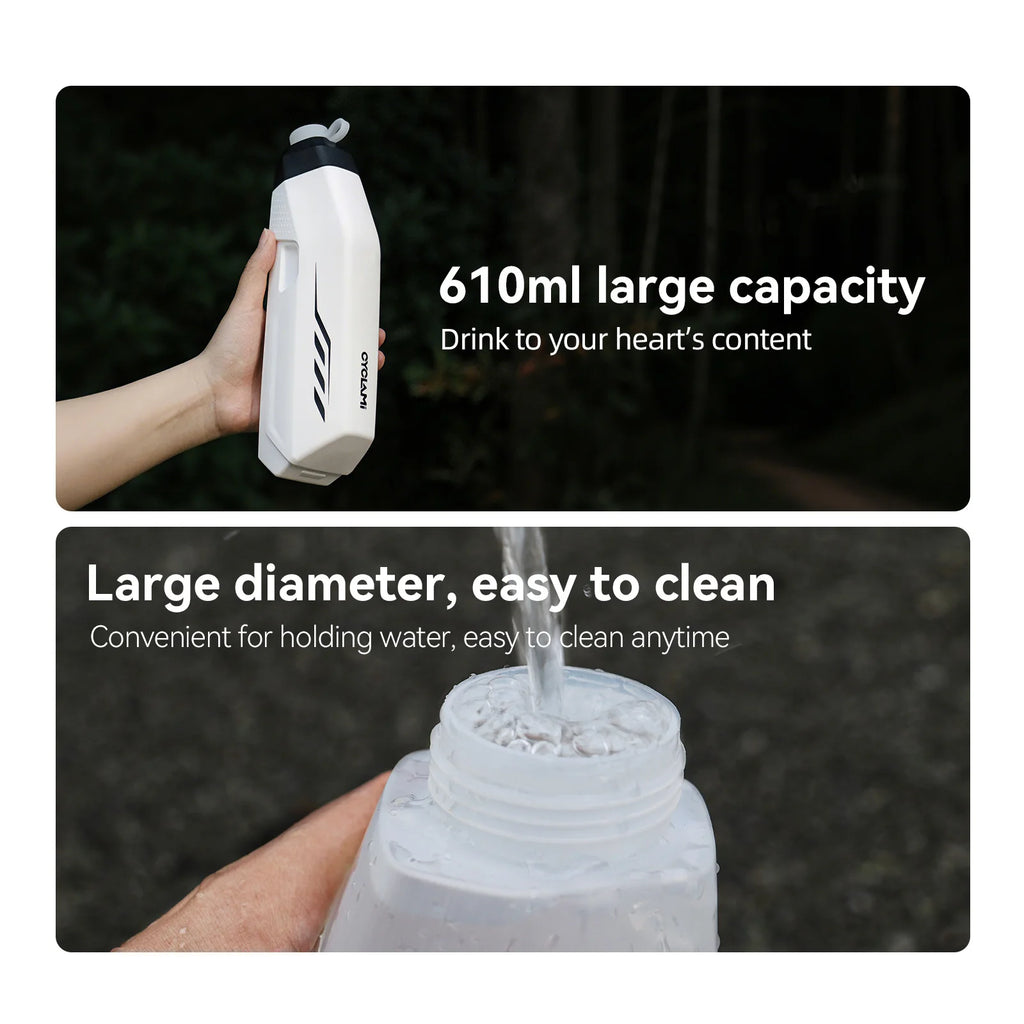 Aerodynamic Water Bottle Bracket Squeeze Drink Design Lightweight PP