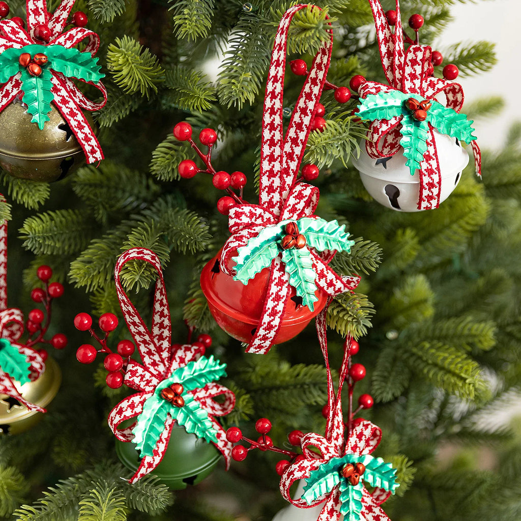 Christmas Bow with Bells – Festive DIY Tree Decoration