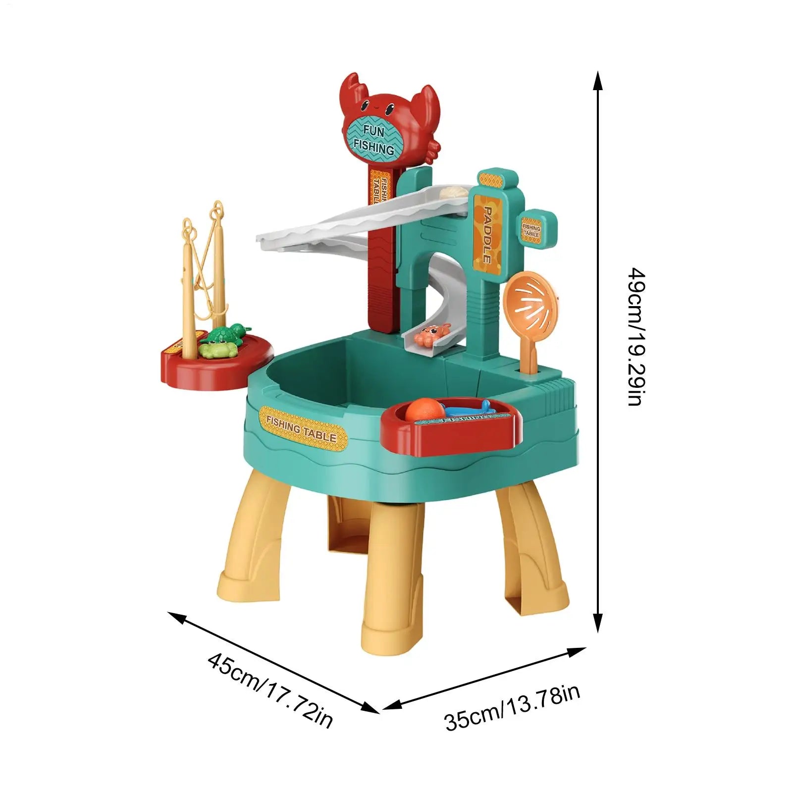 Water Table Backyard Pool Toys Play Sink With Running Water For Boys Girls Preschoolers Backyard Patio Beach Camping Daycare Zpaxo