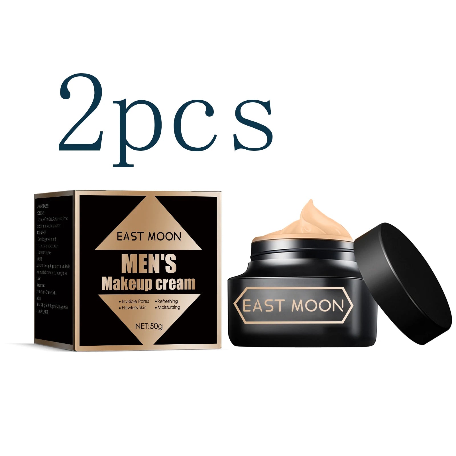 Men's Tone-Up CreamHydrates,moisturizes and brightens skin tone,conceals blemishes and acne scars, nourishes and beautifies skin Zpaxo 2pcs 1