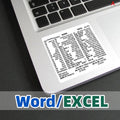 Windows Keyboard Shortcut Sticker – PC, Laptop & Desktop Reference Sticker Zpaxo Type 10
