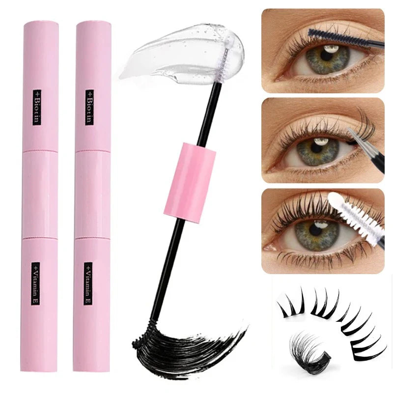 Lash Bond and Seal 10ml for Lash Clusters Super Strong Hold Eyelash Glue Long-Lasting Non-Irritating Eyelash Extension Cosmetics Zpaxo