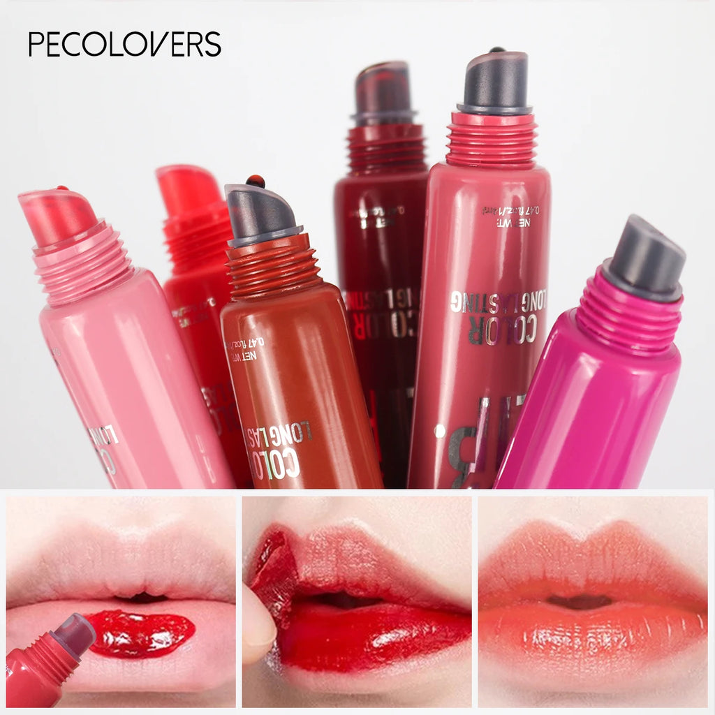 Tear-off Lip Glaze 6 Colors Peel-off Liquid Lipstick Waterproof Long