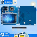 2.0 Inch ST7789 SPI TFT LCD Display Module with EC11 Rotary Encoder, Compatible with Arduino Interactive Projects Zpaxo Default Title