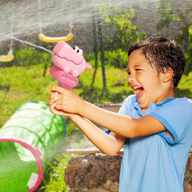 Water Soaker Toy Cartoon Dinosaur Backyard Beach Squirt Interactive Zpaxo