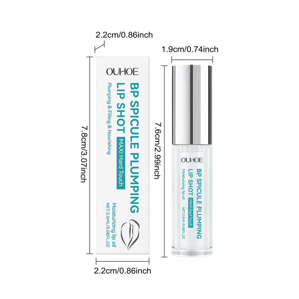 Ouhoe Moisturizing Lip Oil – Plumping & Hydrating Gloss Lip Care Oil Zpaxo 2.5ml Boxed