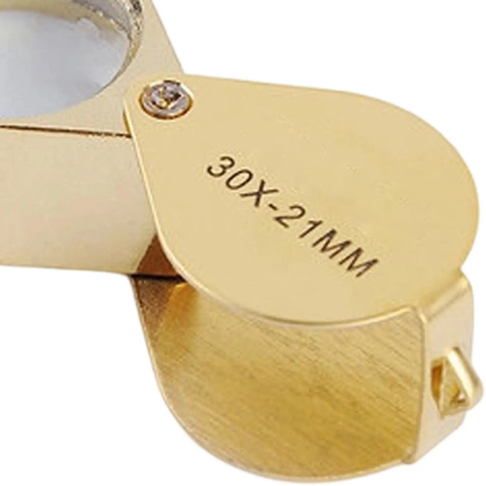 30X Pocket Loupe Magnifier – Foldable Jewelry & Reading Glass Pocket Loupe Magnifier Zpaxo