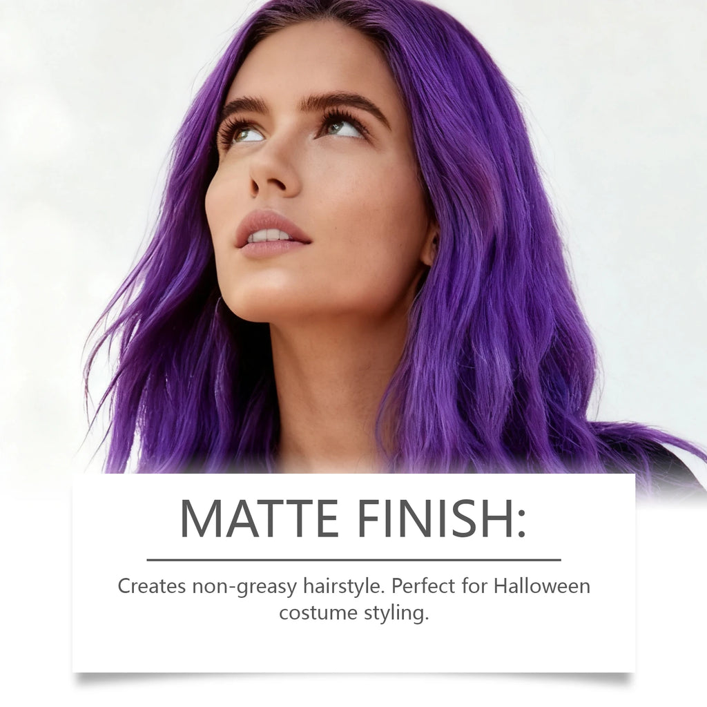 Purple Instant Hair Color Cream – Matte Pomade for Men & Women Hair Color Pomade Zpaxo