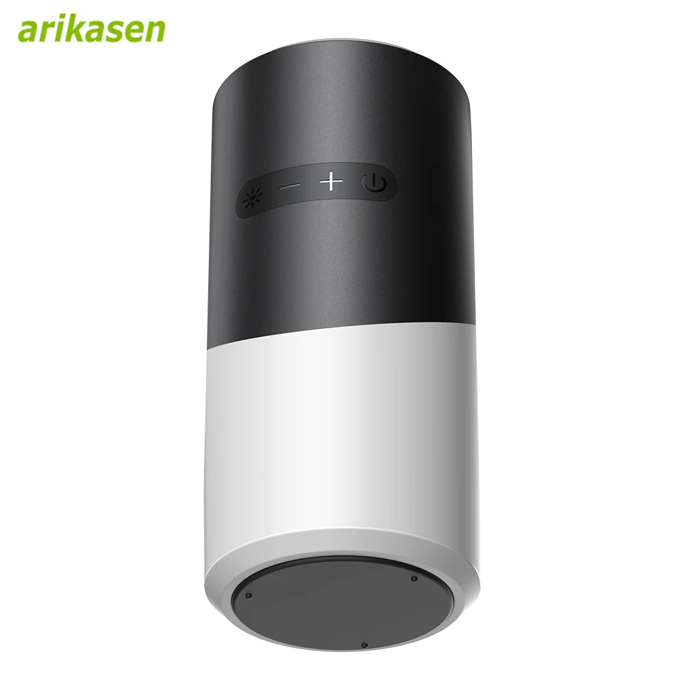 Wireless Bluetooth Outdoor Speaker Camping 7 LED Lights TF Card Slot