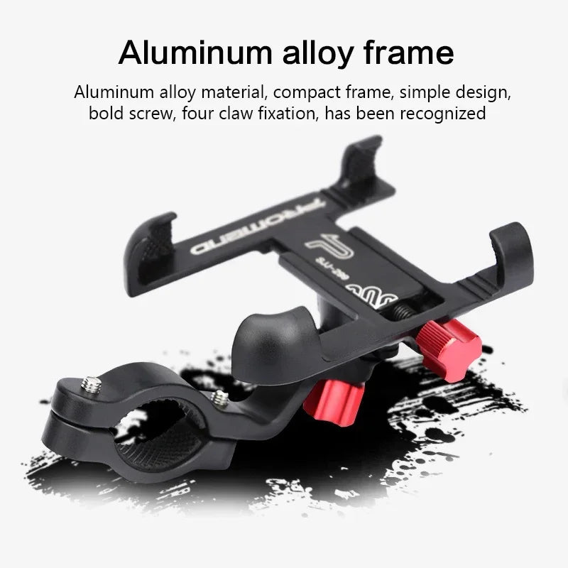 Rotatable 360 Degree Aluminum Bicycle Phone Holder Bike Motorcycle