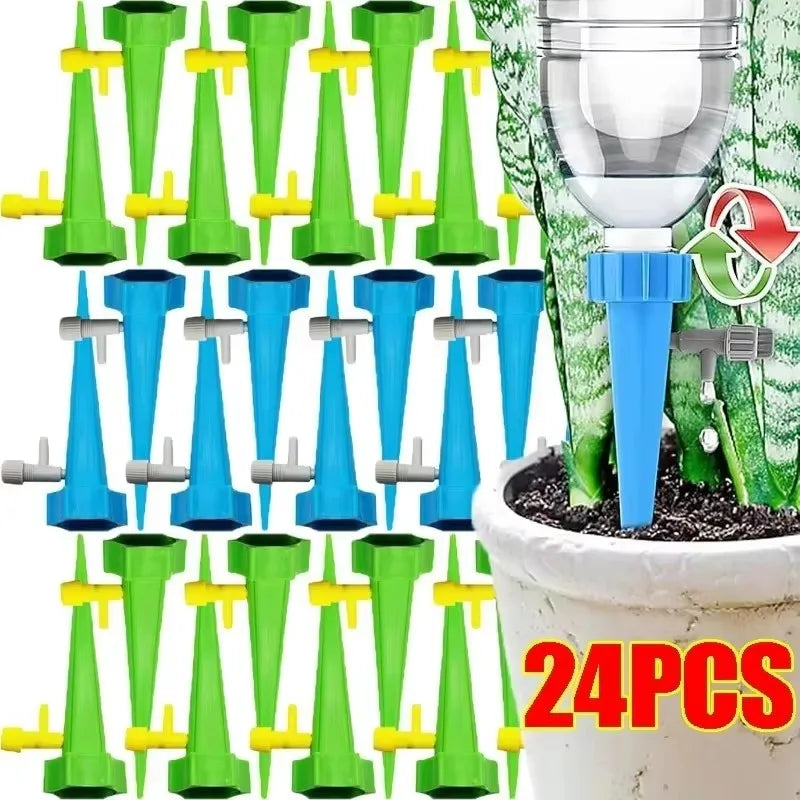 Self Watering Spikes – Drip Irrigation Kit for Indoor Plants