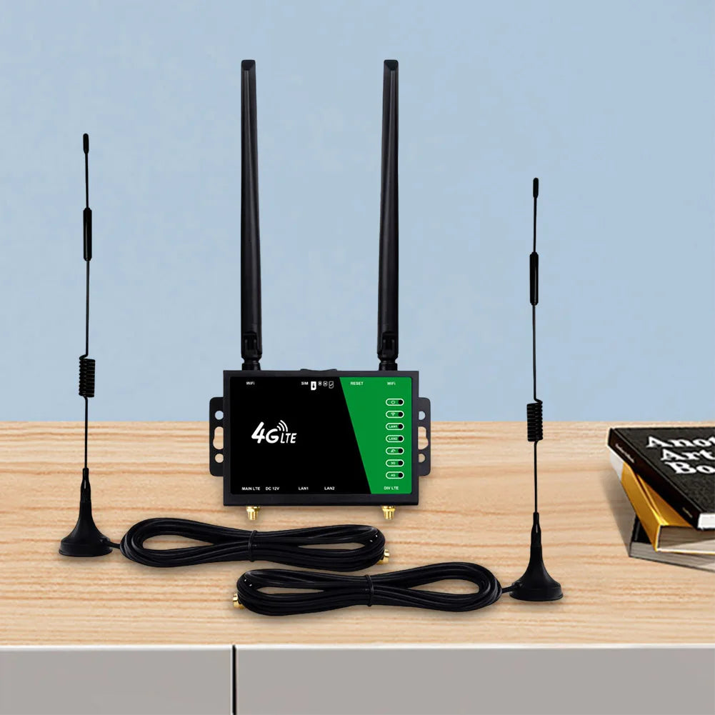 LTE CPE Router Wifi SIM Card Slot 4 Antennas Wireless 150Mbps