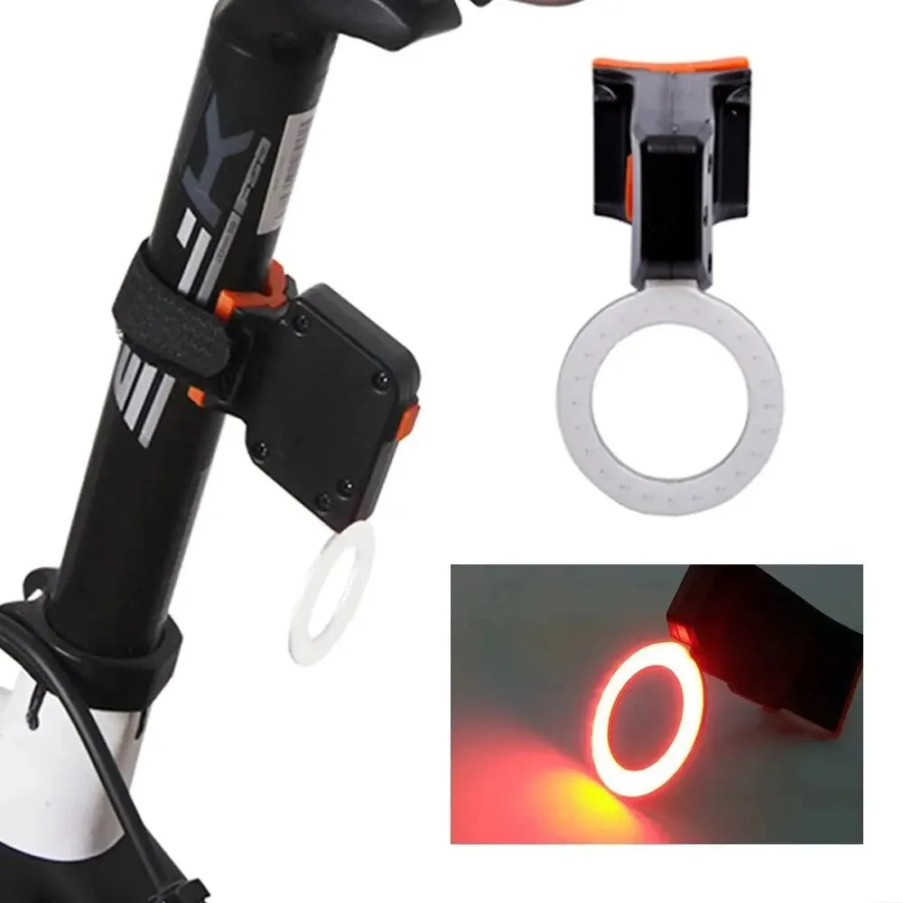 Bicycle Taillight Multi Lighting Modes USB Rechargeable Led Bike Light Flash Tail Rear Lights for Mtb Bike Seatpost Zpaxo