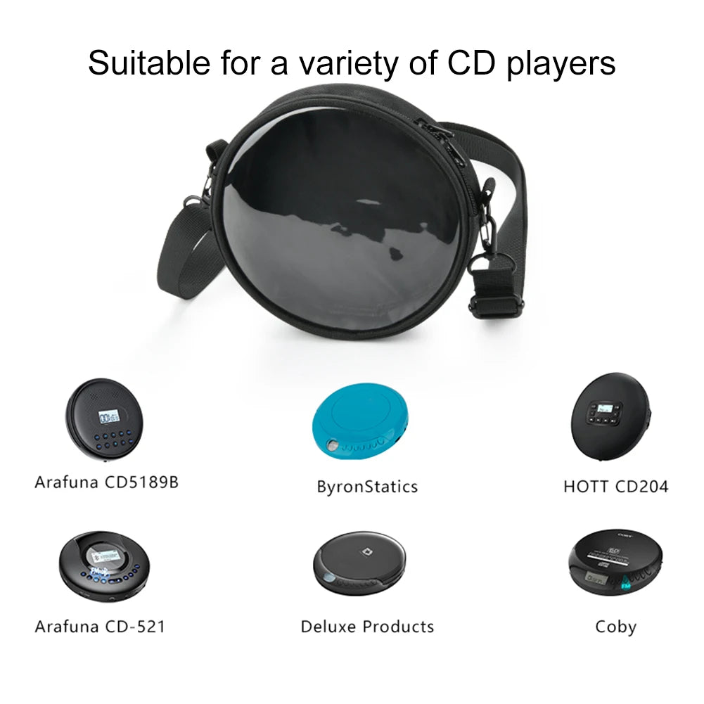 CD Case Adjustable Strap Waist Band DVD DVDs Wallet Holder Portable