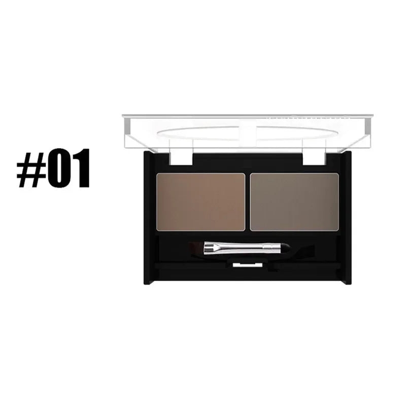 Two-color Eyebrow Powder Shadow Waterproof Sweat-proof