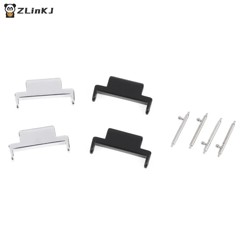 ▶2Pcs 14mm To 20mm Metal Connector Watch Bracelet Strap Band Adapters Universal Watch Repair Tool Watches Accessories Zpaxo