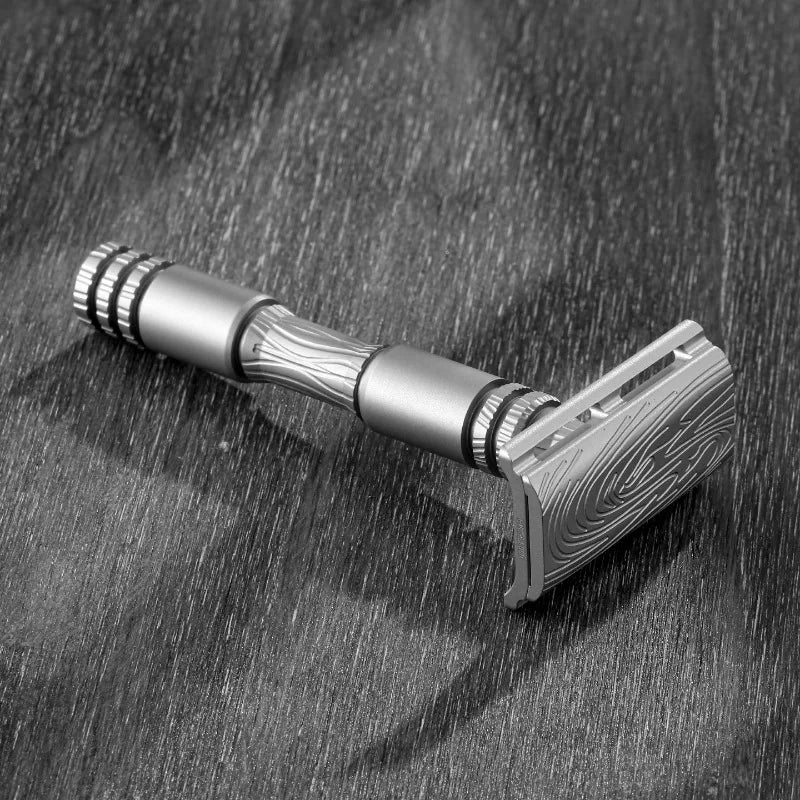 YAQI Ghost Safety Razor – 316 Stainless Steel Smooth Shave Safety Razor Zpaxo