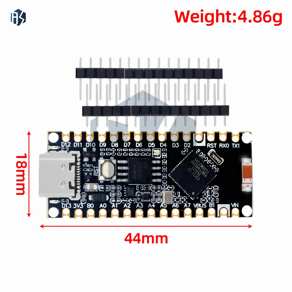 16MB 2 4GHz WIFI ESP32-S3 Nano Development Board Low-power Bluetooth Zpaxo