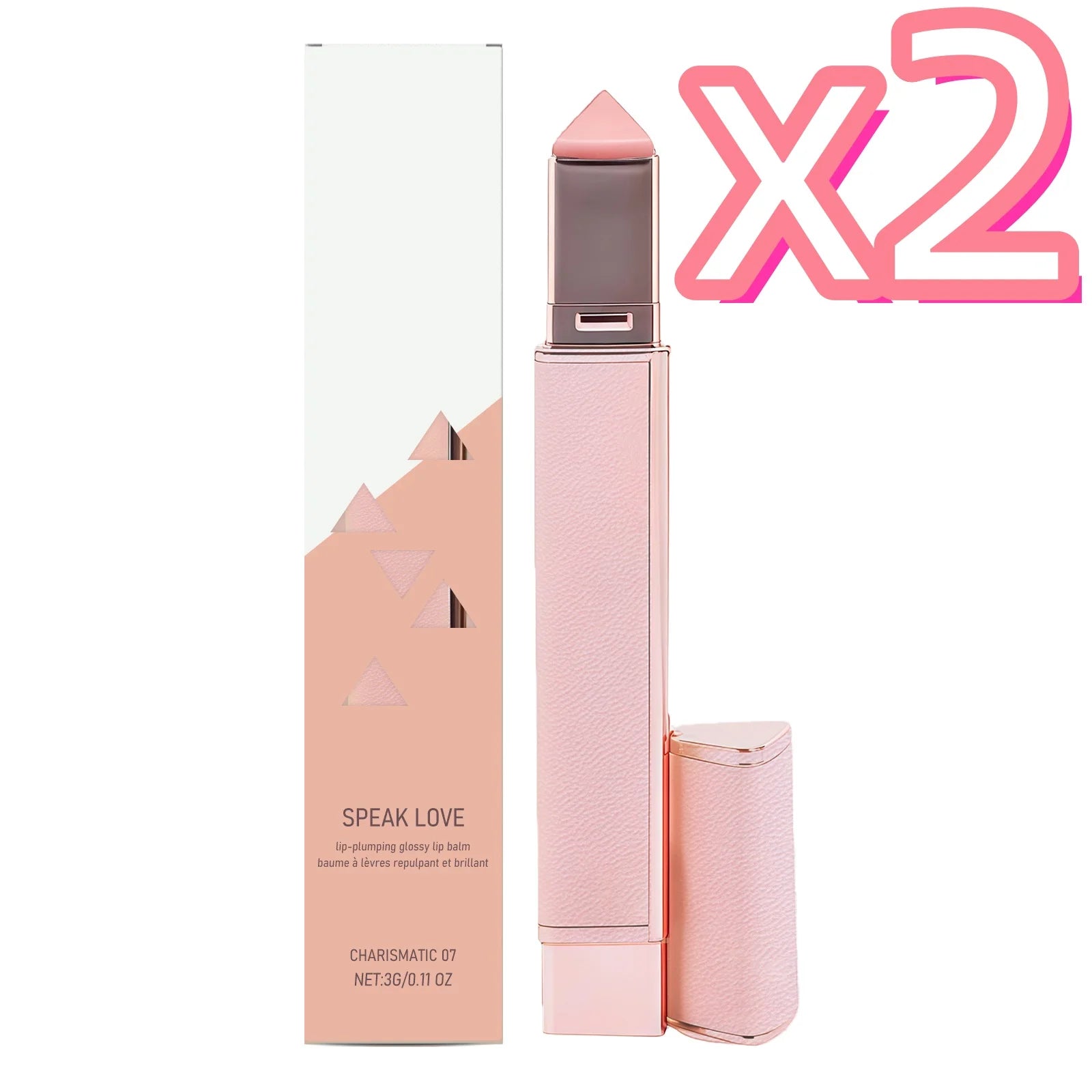7-Color Moisturizing Lip Balm – Long-Lasting & Anti-Chap Moisturizing Lip Balm Zpaxo 07 Pink x2