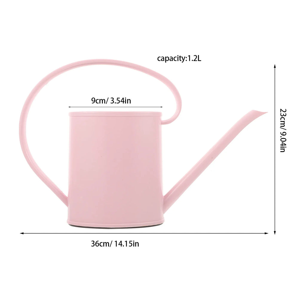 1.2L Watering Can Premium Quality Long Spout Watering Kettle Sturdy Refill Garden Tool for Plant Care Indoor Outdoor Zpaxo