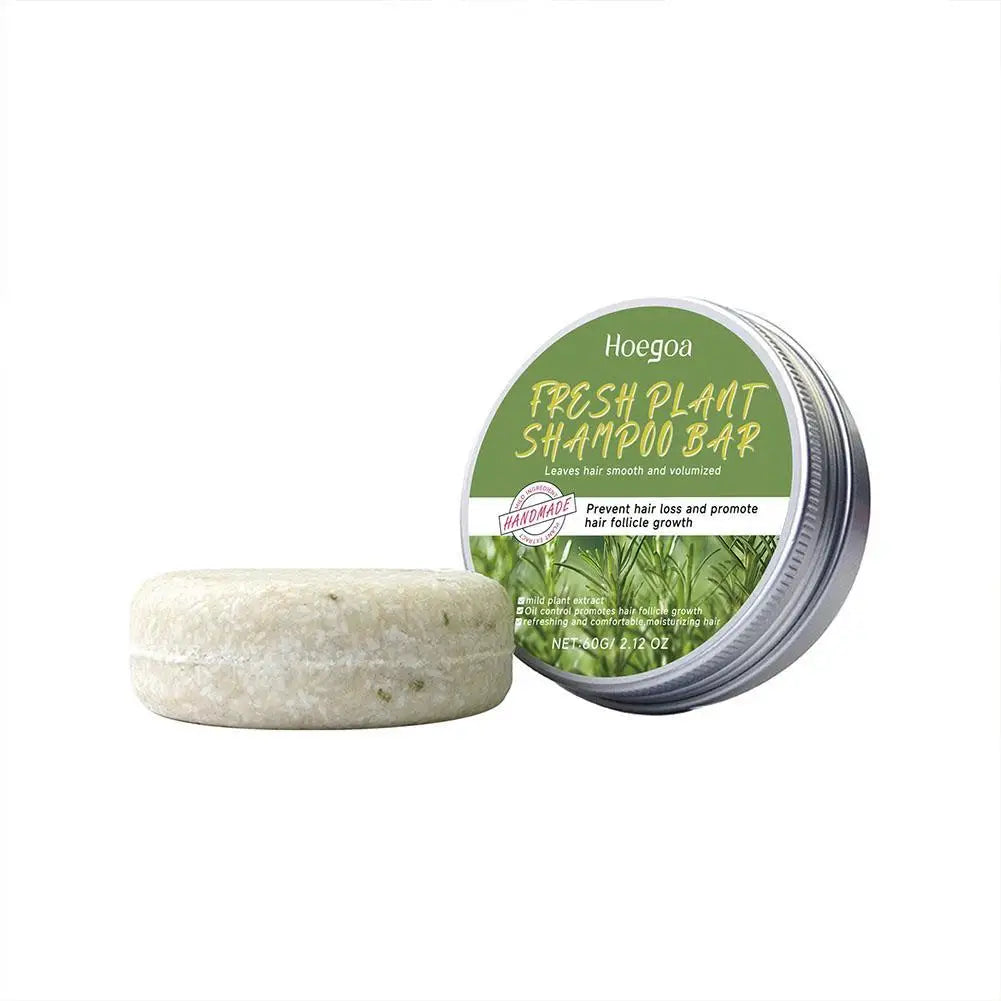 Rosemary Shampoo Bar For Hair Growth Anti Hair Loss Biotin Volumizing Hair Soap Strengthening Thickening Scalp Treatment 100g Zpaxo 60gX1