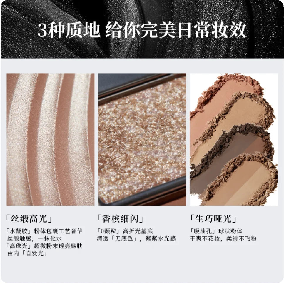 SPLASHEEN Eyeshadow All-in-one Face Palette Easy Slay Head Space Zpaxo