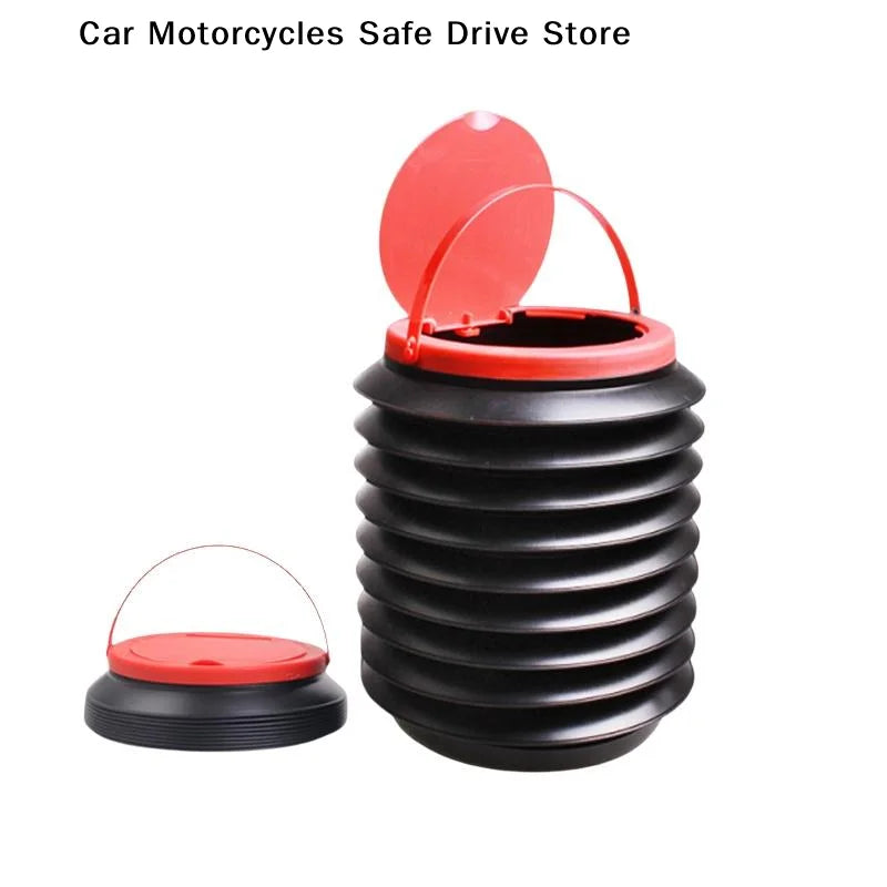Multifunction Foldable Bucket Car Trash Can Outdoor Camping Waste