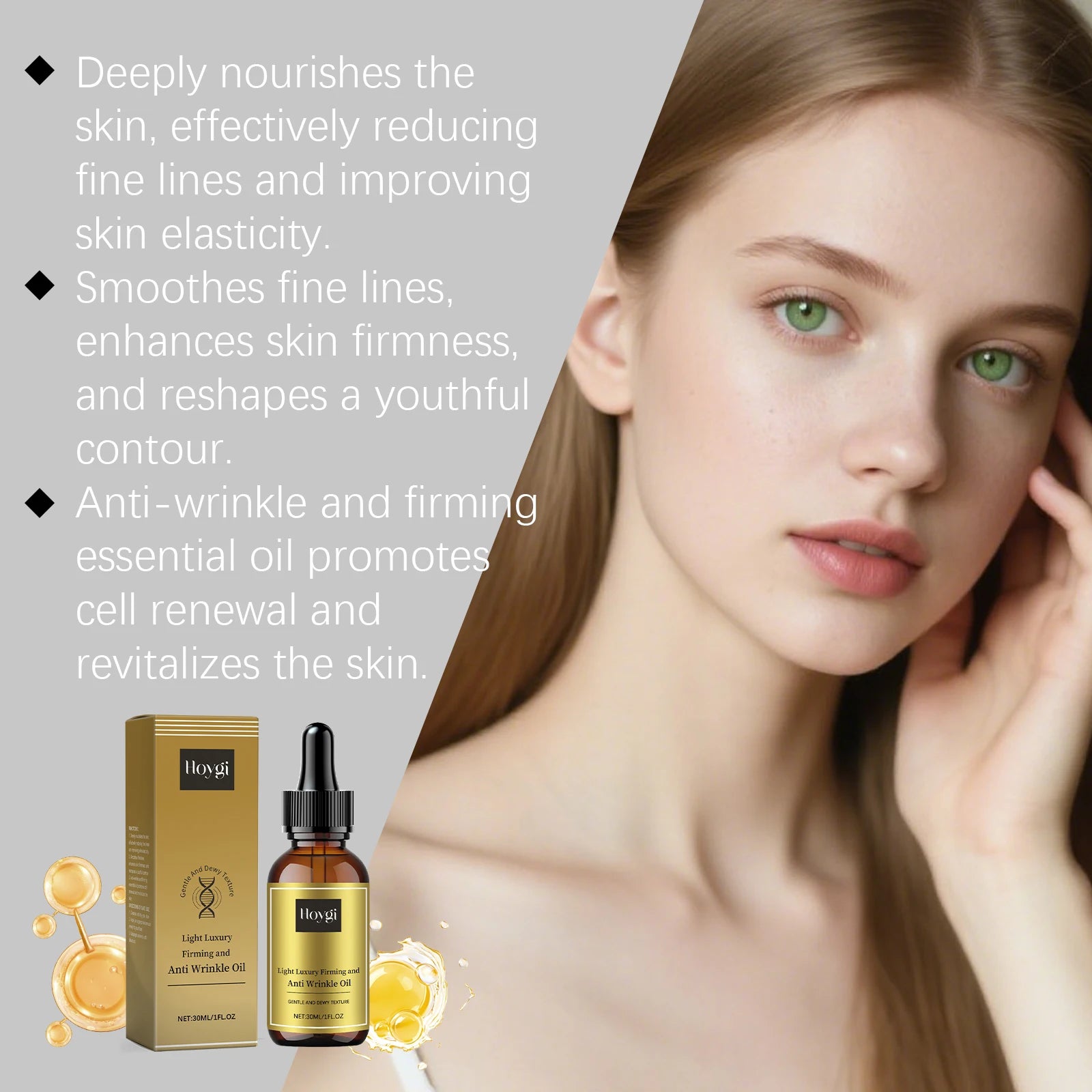 Hoygi Firming Face Oil – Anti-Wrinkle Lifting Serum 30ml Anti-Aging Face Oil Zpaxo