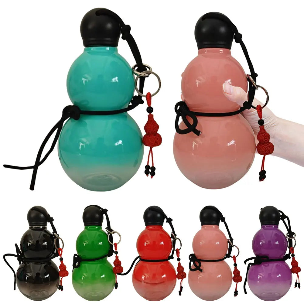 Chinese Retro-inspired Gourd Water Bottle Sports Large Capacity