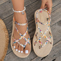 2026 Designer Women Flat Sandals Fashionable Lightweight Sandalsbeach