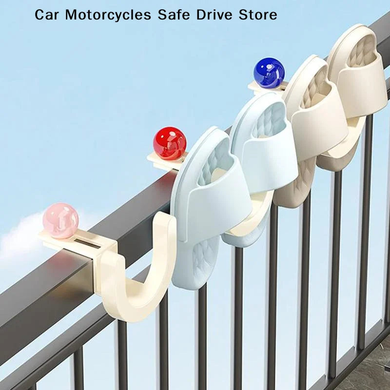 CMAdjustable Outdoor Electric Tricycle Hook Non-punching Balcony
