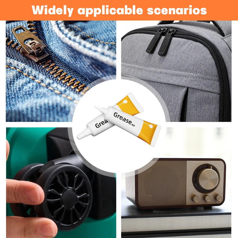Multipurpose Zipper Lubricant Smooth Stuck Zippers Luggage Clothes