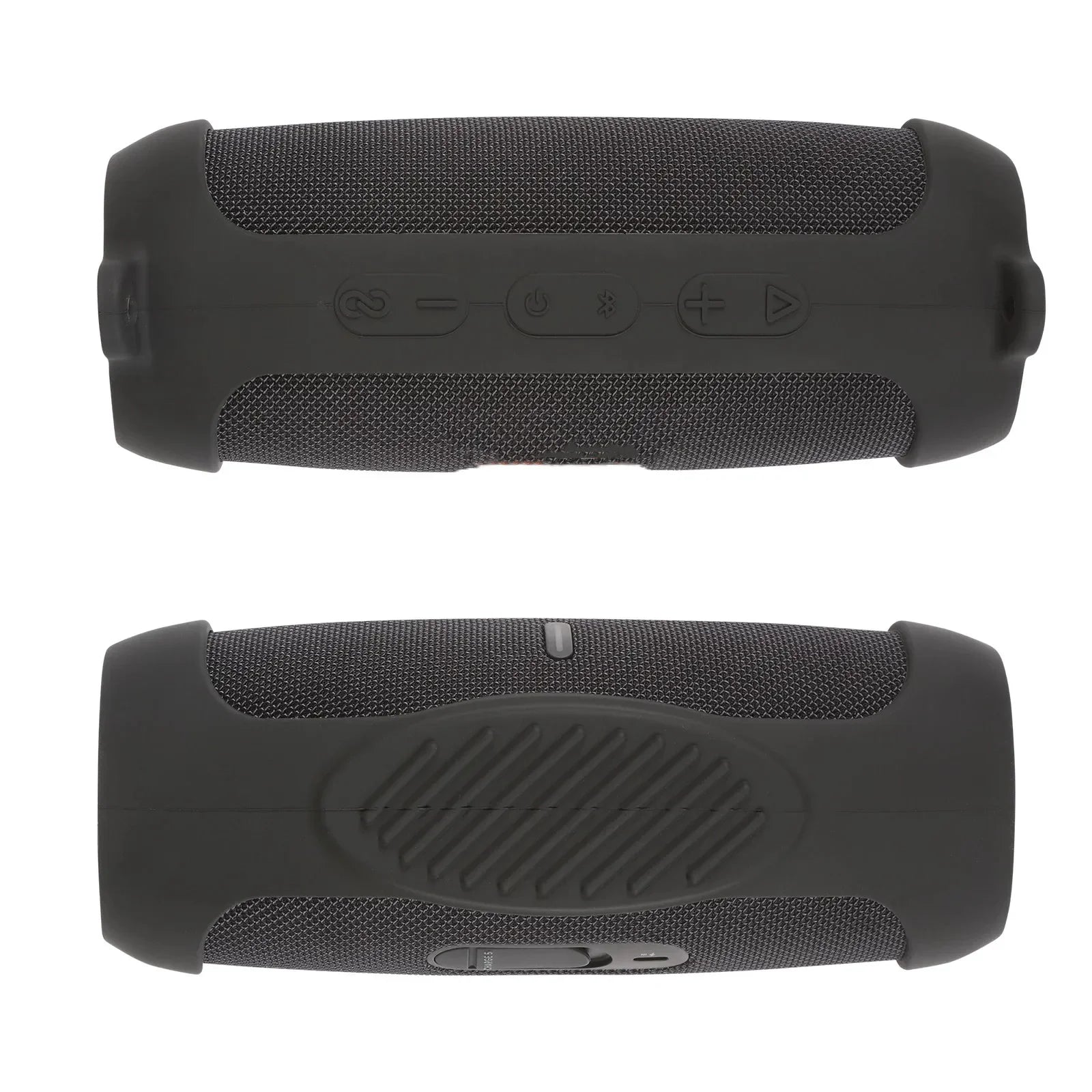 New Bluetooth Speaker Case Soft Silicone Cover Skin With Strap Carabiner for JBL Charge 5 Wireless Bluetooth Speaker Bag Zpaxo