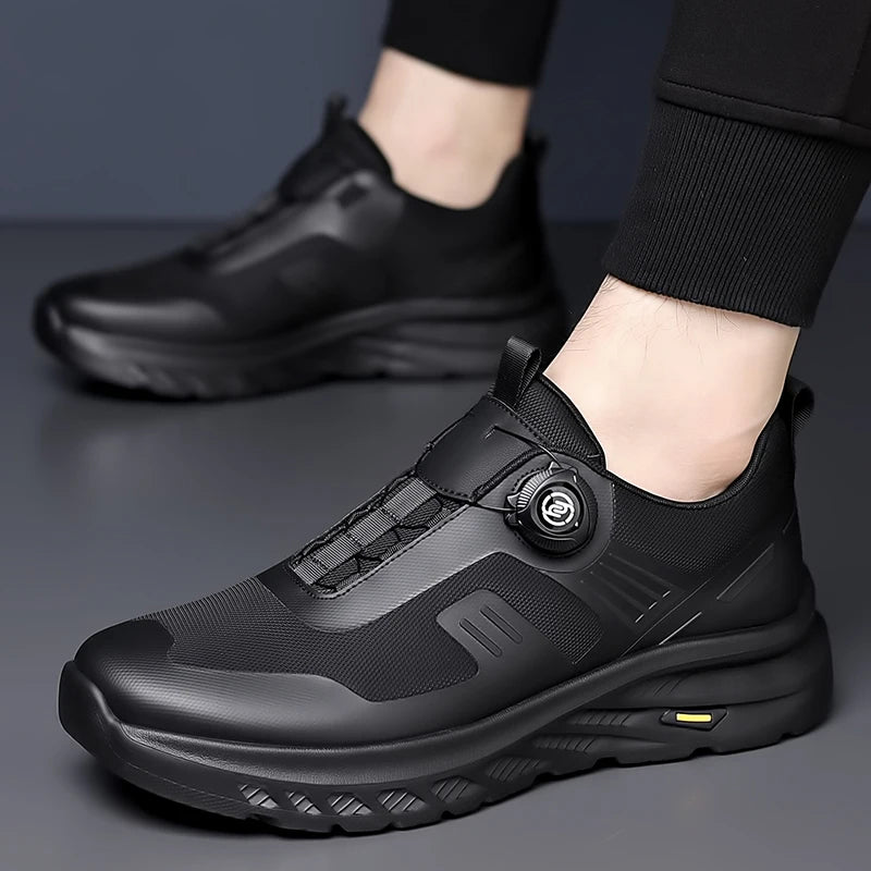 Men's Casual Sneakers Luxury Trainer Shoes Breathable Race Running