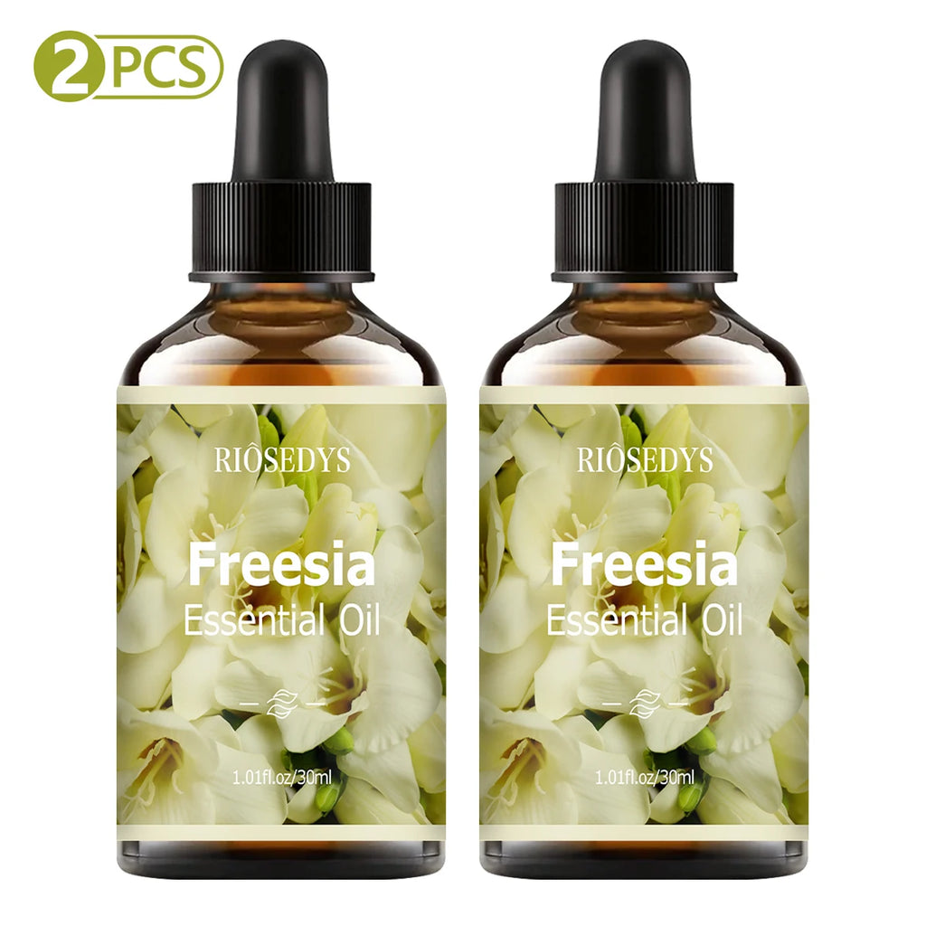 FREESIA Essential Oil Natural Fragrance Suitable Body Massage Zpaxo FREESIA 2pcs 30ml