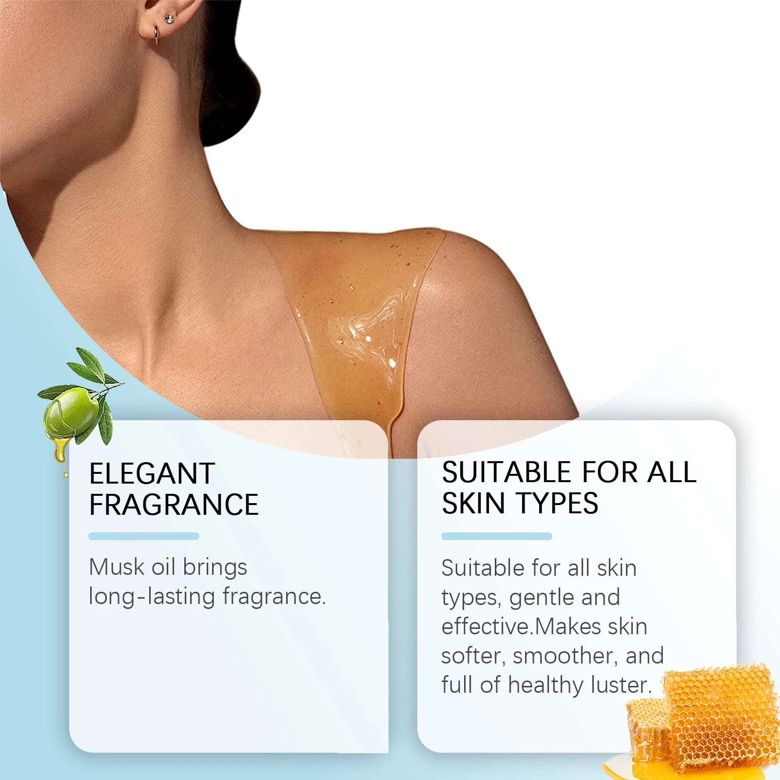 Caramel Vanilla Body Oil – Moisturize, Repair & Smooth Skin Body Care Oil Zpaxo
