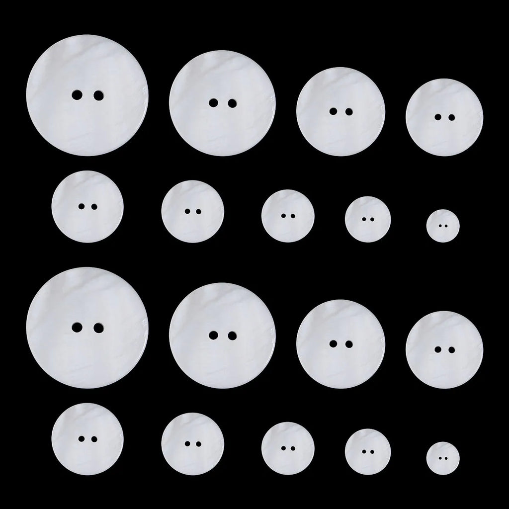 Mutil-size Pearl Shell Buttons Clothing Sewing Accessories DIY Crafts