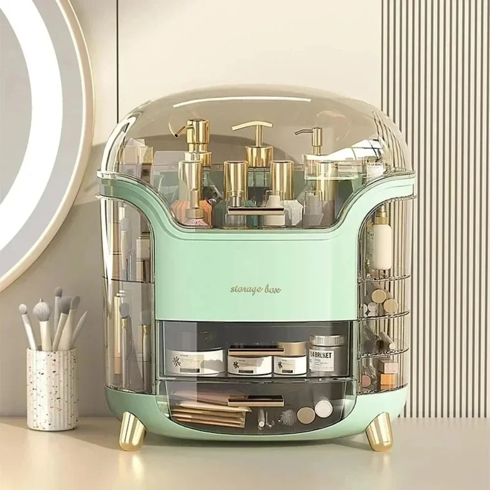 Lipstick Box Makeup Organizer Transparent Jewelry Cosmetic Storage