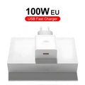 100w Supervooc Fast Charger Travel Adapter Eu Plug Phone Usb C Cable