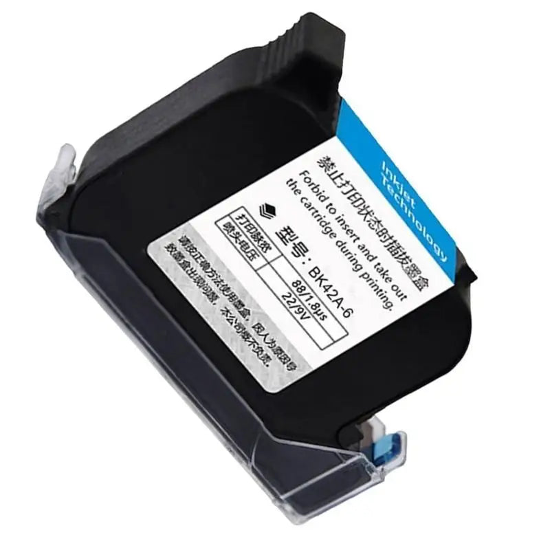652F 12.7mm Inkjet Cartridge BK42A-6 42ml Black Cartridge with Quick Drying 600DPI for No Encrypted Inkjet Printers Zpaxo